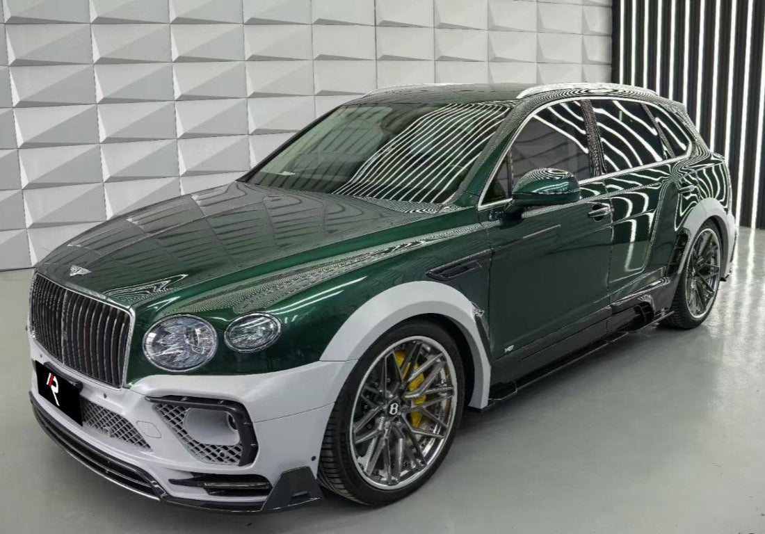 Aero Republic M Style Wheel Arches for Bentley Bentayga V8 W12 2021-ON Dry Pre-preg Carbon Fiber/FRP