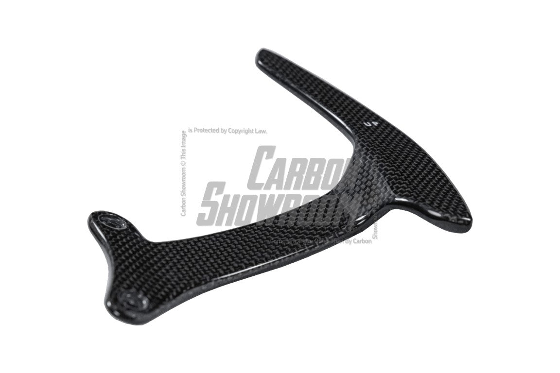 Aero Republic OEM 1:1 Style Shift Paddles for Ferrari 488 GTB & Spider Dry Pre-preg Carbon Fiber