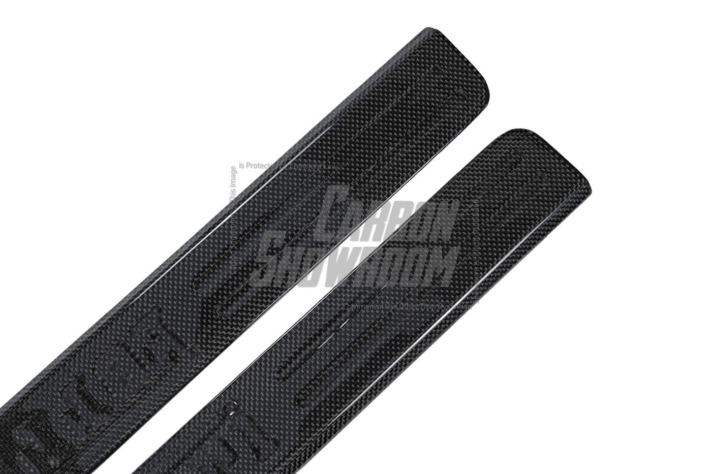 Aero Republic OEM 1:1 Style Door Sills for Ferrari 488 GTB & Spider Dry Pre-preg Carbon Fiber