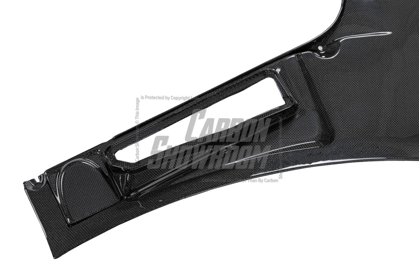 Aero Republic OEM 1:1 Style Replacement Front Trunk Rear Panels for Ferrari 488 GTB & Spider Dry Pre-preg Carbon Fiber