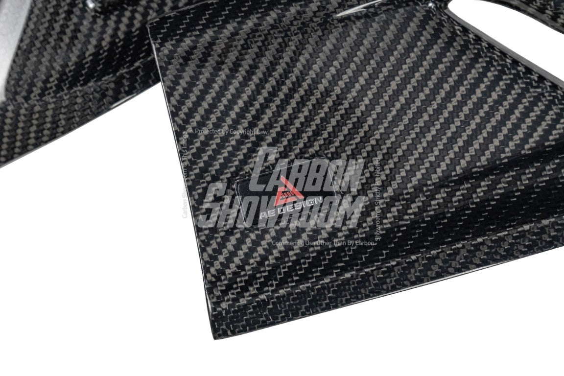 ArmorExtend AE Design Rear Diffuser & Canards for BMW i5 M60 & 5 Series 550e xDrive G60 G61 2024-ON Carbon Fiber