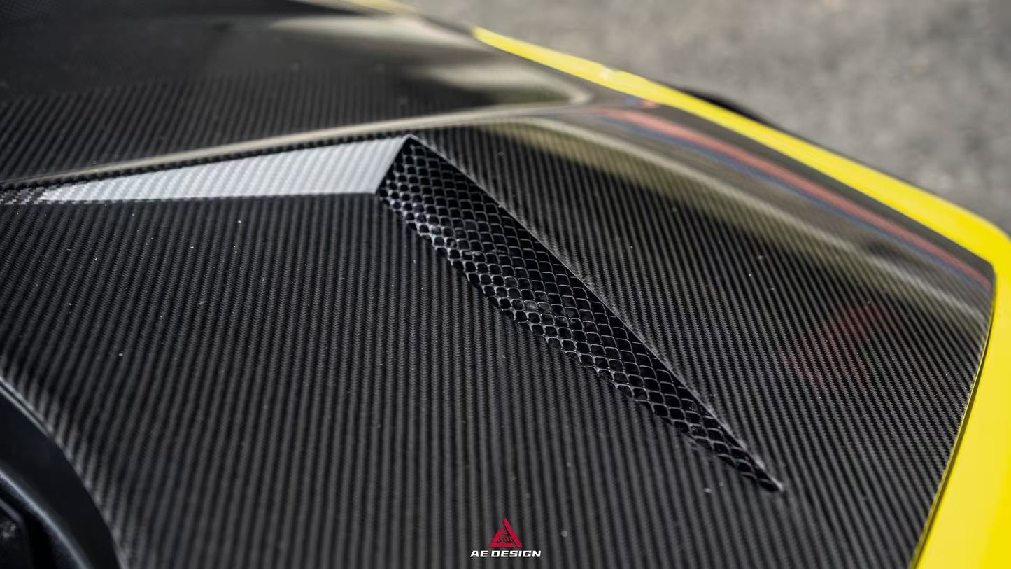 ArmorExtend Hood for Lamborghini Huracan LP580 LP610 Evo RWD AWD Tecnica Dry Pre-preg Carbon Fiber