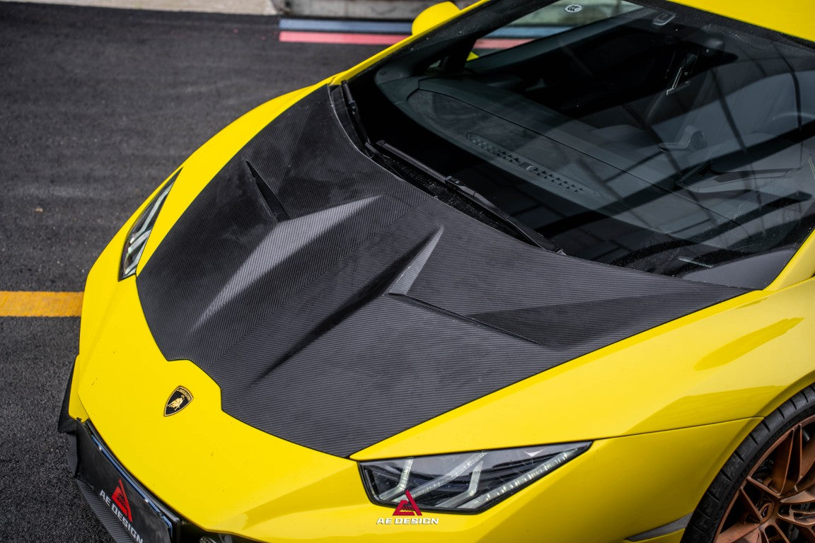 ArmorExtend Hood for Lamborghini Huracan LP580 LP610 Evo RWD AWD Tecnica Dry Pre-preg Carbon Fiber