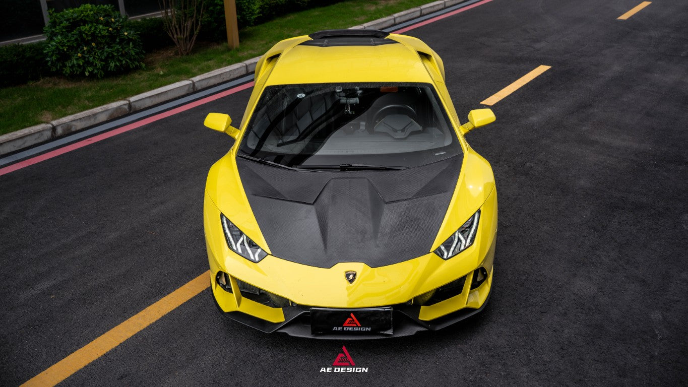 ArmorExtend Hood for Lamborghini Huracan LP580 LP610 Evo RWD AWD Tecnica Dry Pre-preg Carbon Fiber