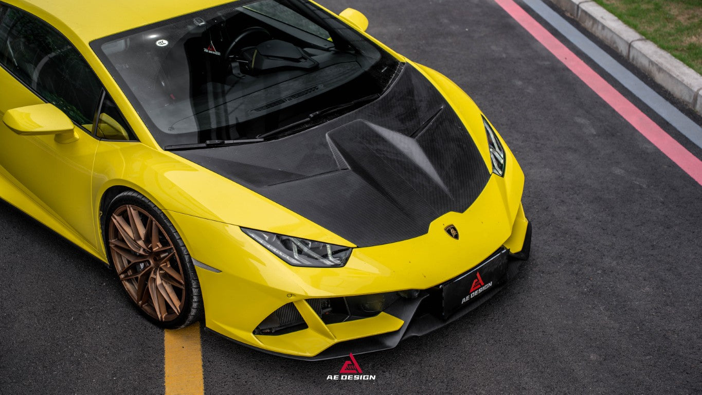 ArmorExtend Hood for Lamborghini Huracan LP580 LP610 Evo RWD AWD Tecnica Dry Pre-preg Carbon Fiber