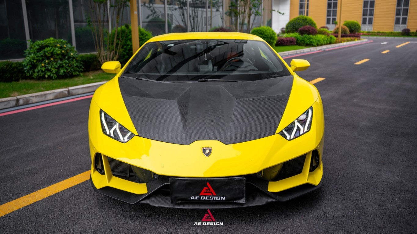 ArmorExtend Hood for Lamborghini Huracan LP580 LP610 Evo RWD AWD Tecnica Dry Pre-preg Carbon Fiber