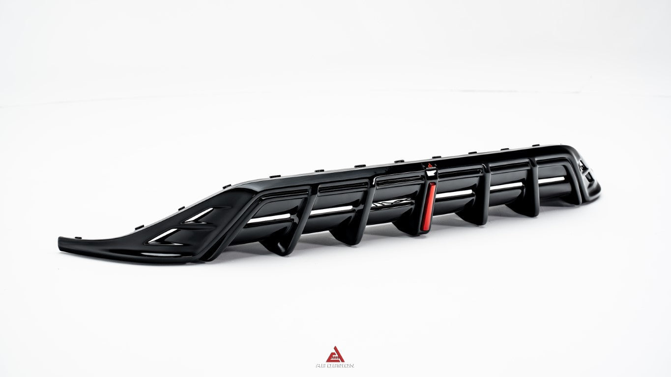 ArmorExtend AE Rear Diffuser & Canards for Volkswagen ID.3 Pro Performance / S E11 E12 2020-2022 PP
