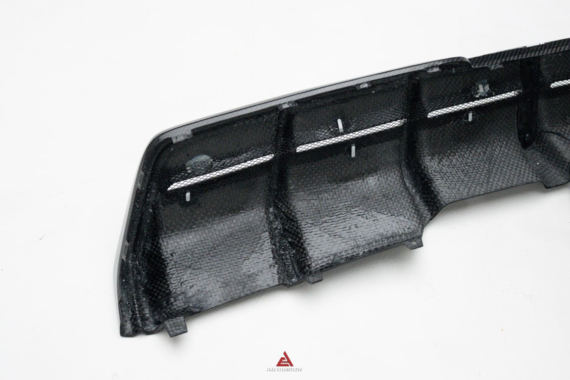 ArmorExtend AE Rear Diffuser & Canards for BMW XM / XM Label Red G09 2023-ON Pre-preg Carbon Fiber