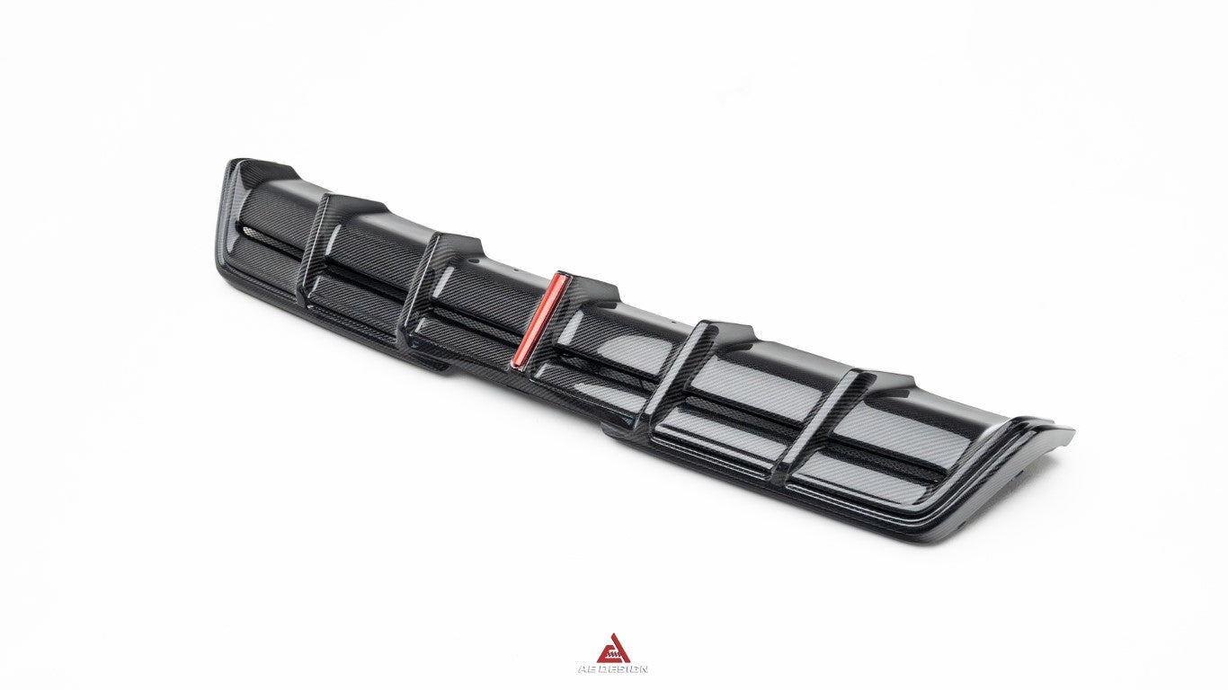 ArmorExtend AE Rear Diffuser & Canards for BMW XM / XM Label Red G09 2023-ON Pre-preg Carbon Fiber