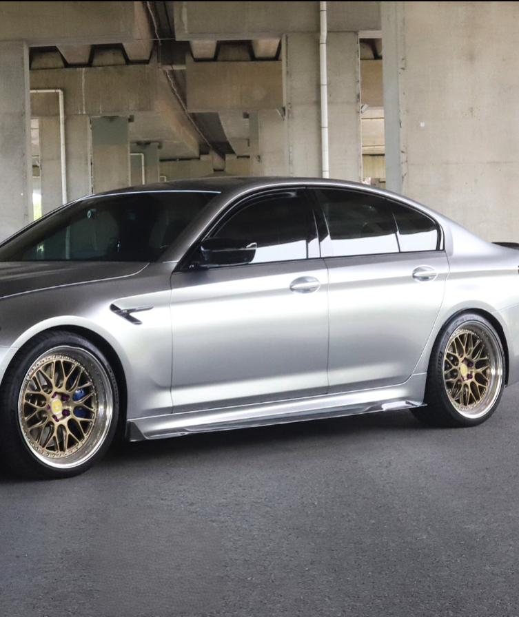 Geex Village Side Skirts for BMW M5C M5 F90 2018-2024 & 5 Series M550 540 G30 2017-2023 Carbon Fiber