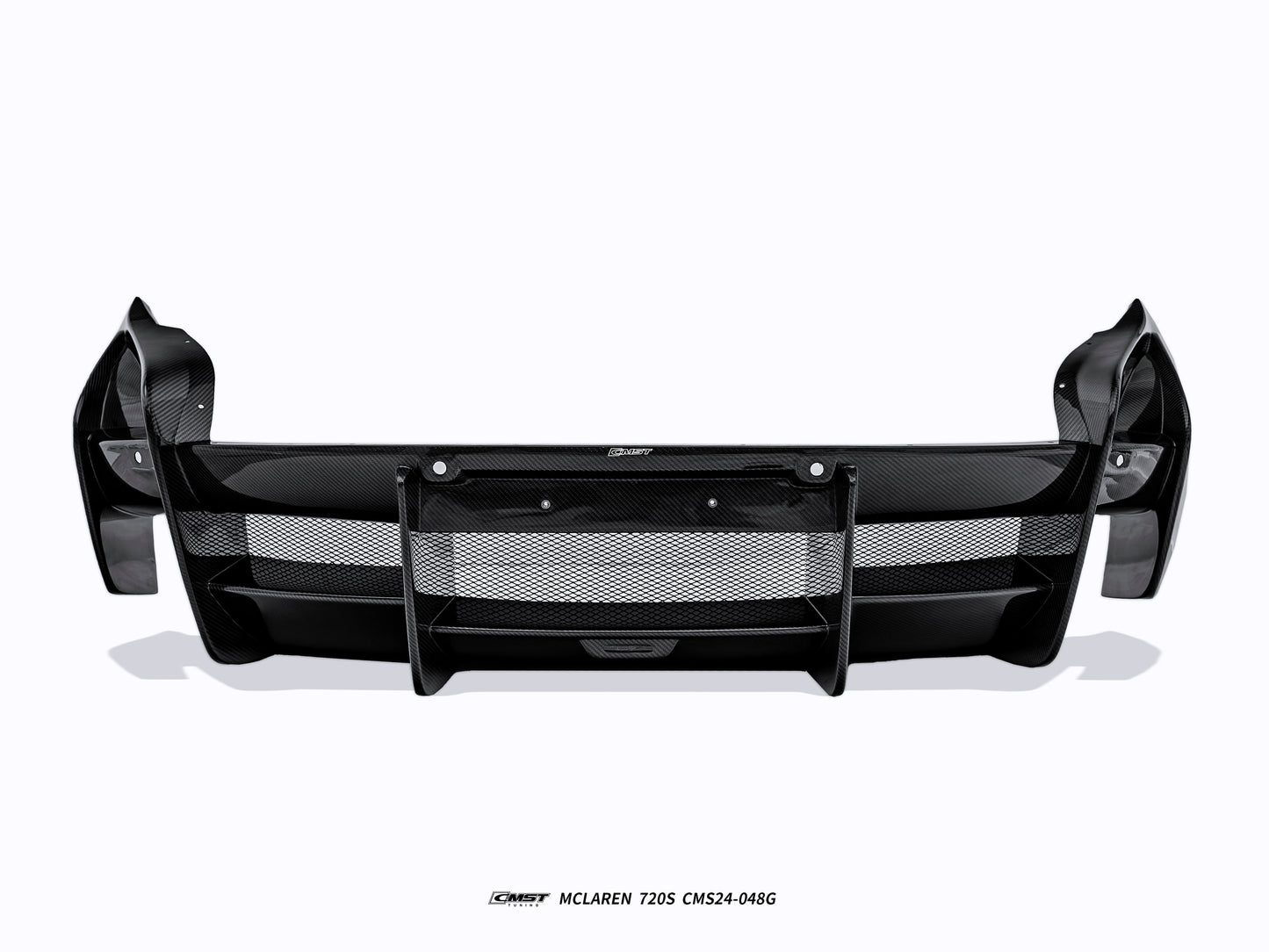 CMST Tuning Rear Bumper & Diffuser for McLaren 720S 2018-2023 Dry Pre-preg Carbon Fiber / FRP