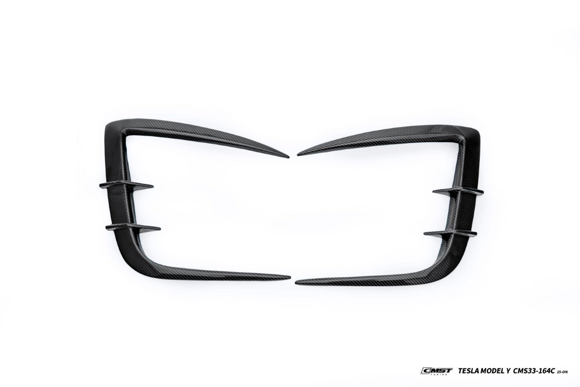 CMST Tuning Upper Valences for Tesla Model Y Juniper 2026-ON Carbon Fiber / FRP