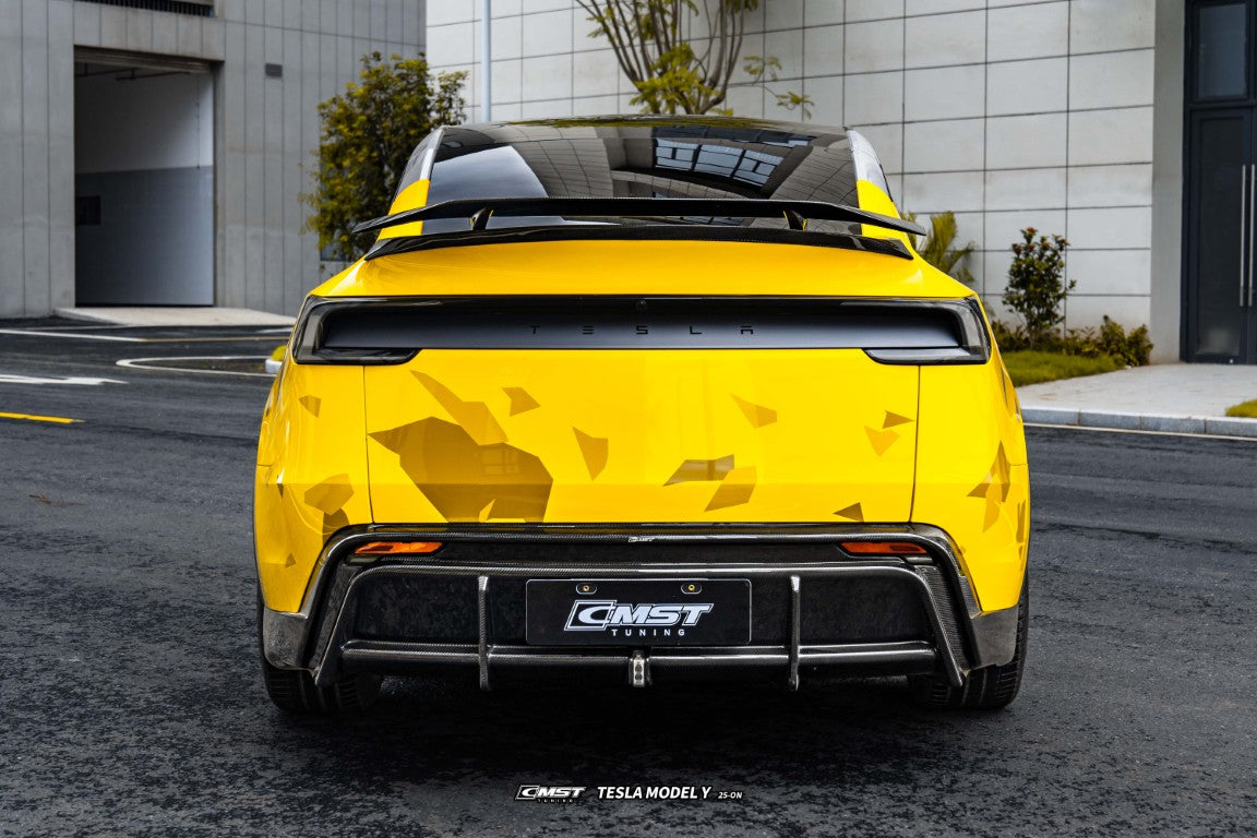 CMST Tuning V1 Rear Diffuser for Tesla Model Y Juniper 2026-ON Carbon Fiber / FRP