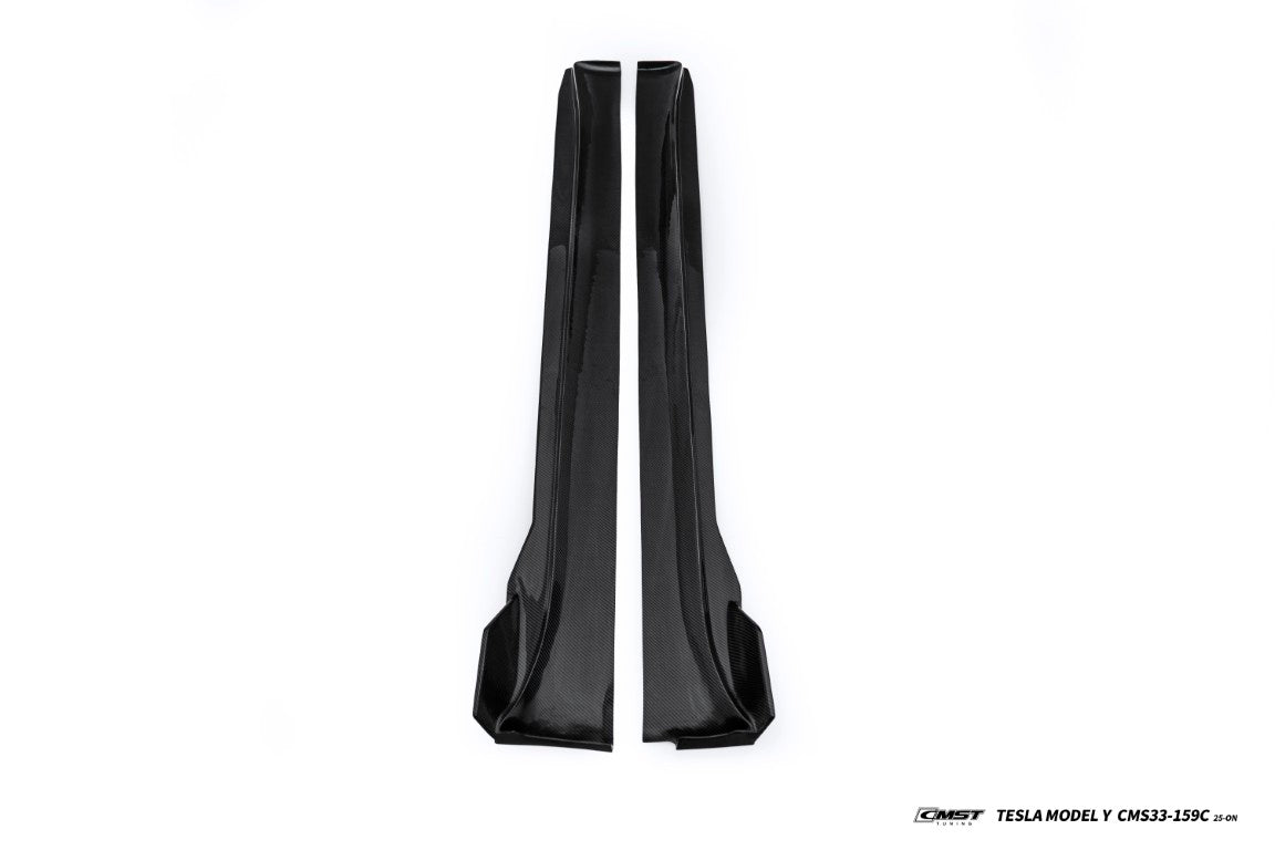 CMST Tuning V1 Side Skirts for Tesla Model Y Juniper 2026-ON Carbon Fiber / FRP