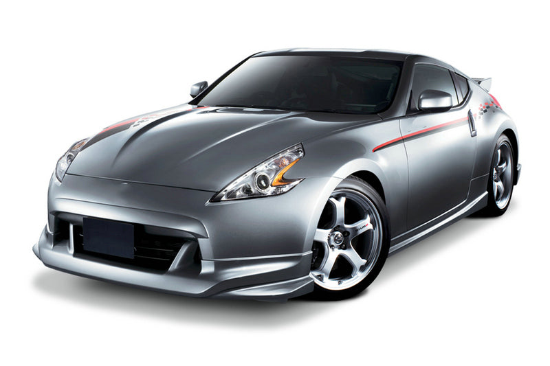 EPR USA Nismo Style Front Bumper Nose Chin Spoiler for Nissan 370Z Sport Touring Base Fairlady Z Z34 Pre-LCI Carbon Fiber / FRP