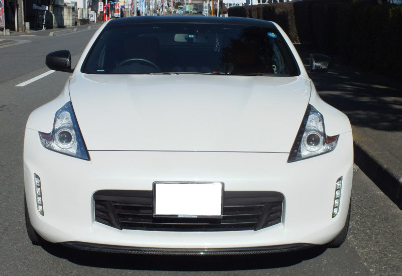 EPR USA TK Style Front Lip for Nissan 370Z Sport Touring Base Fairlady Z Z34 Facelift Carbon Fiber / FRP