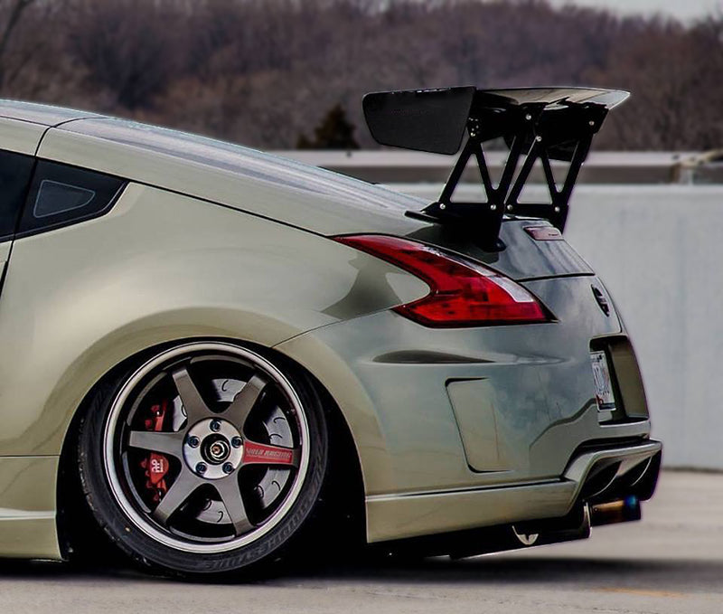 EPR USA VTX2 Style Rear Wing for Nissan 370Z Sport Touring Base Fairlady Z Z34 Pre-LCI & LCI & Nismo V1 & V2 Carbon Fiber / FRP