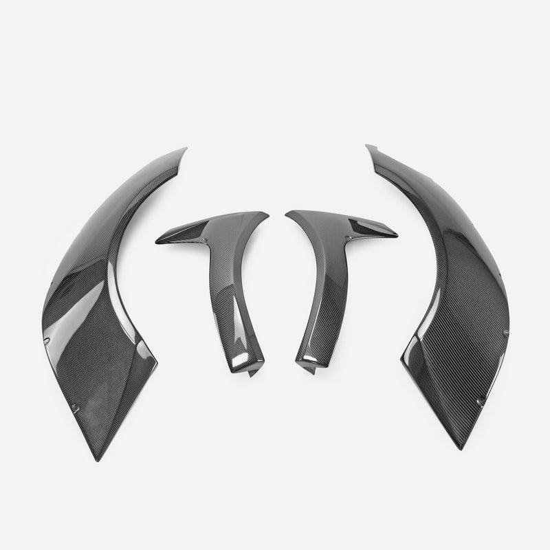 EPR USA WEBERSPORT Style Rear Arches for Nissan 370Z Sport Touring Base Fairlady Z Z34 Pre-LCI & LCI & Nismo V1 & V2 Carbon Fiber / FRP