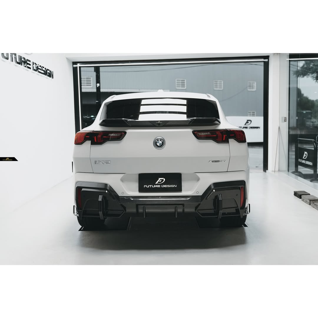 Future Design Rear Diffuser for BMW X2 IX2 sDrive28i xDrive28i U10 2024-ON Dry Pre-preg Carbon Fiber/FRP