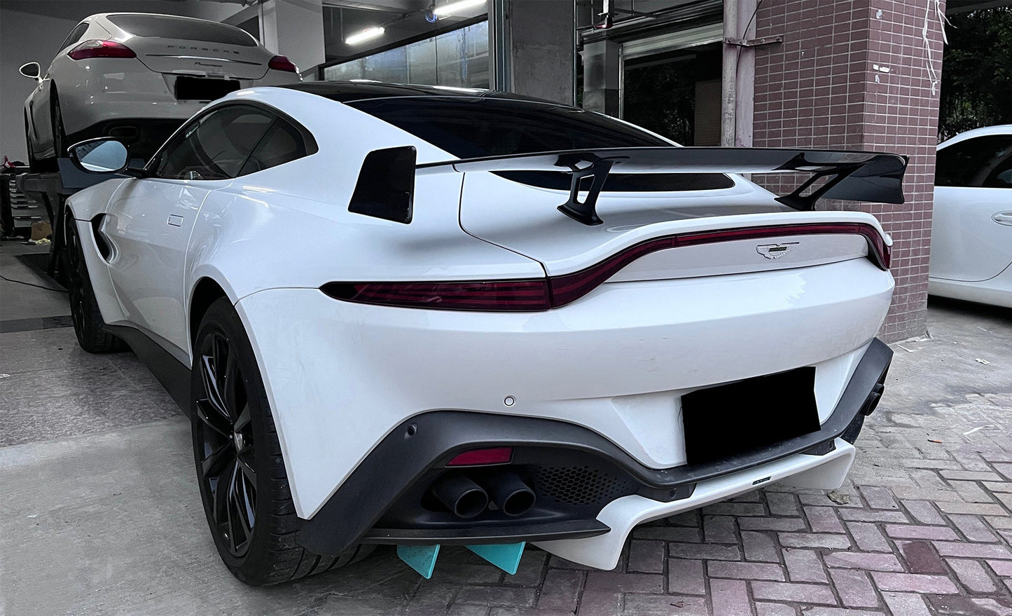 G Performance F1 Style Rear Wing for Aston Martin Vantage V8 V12 2019-2023 Carbon Fiber