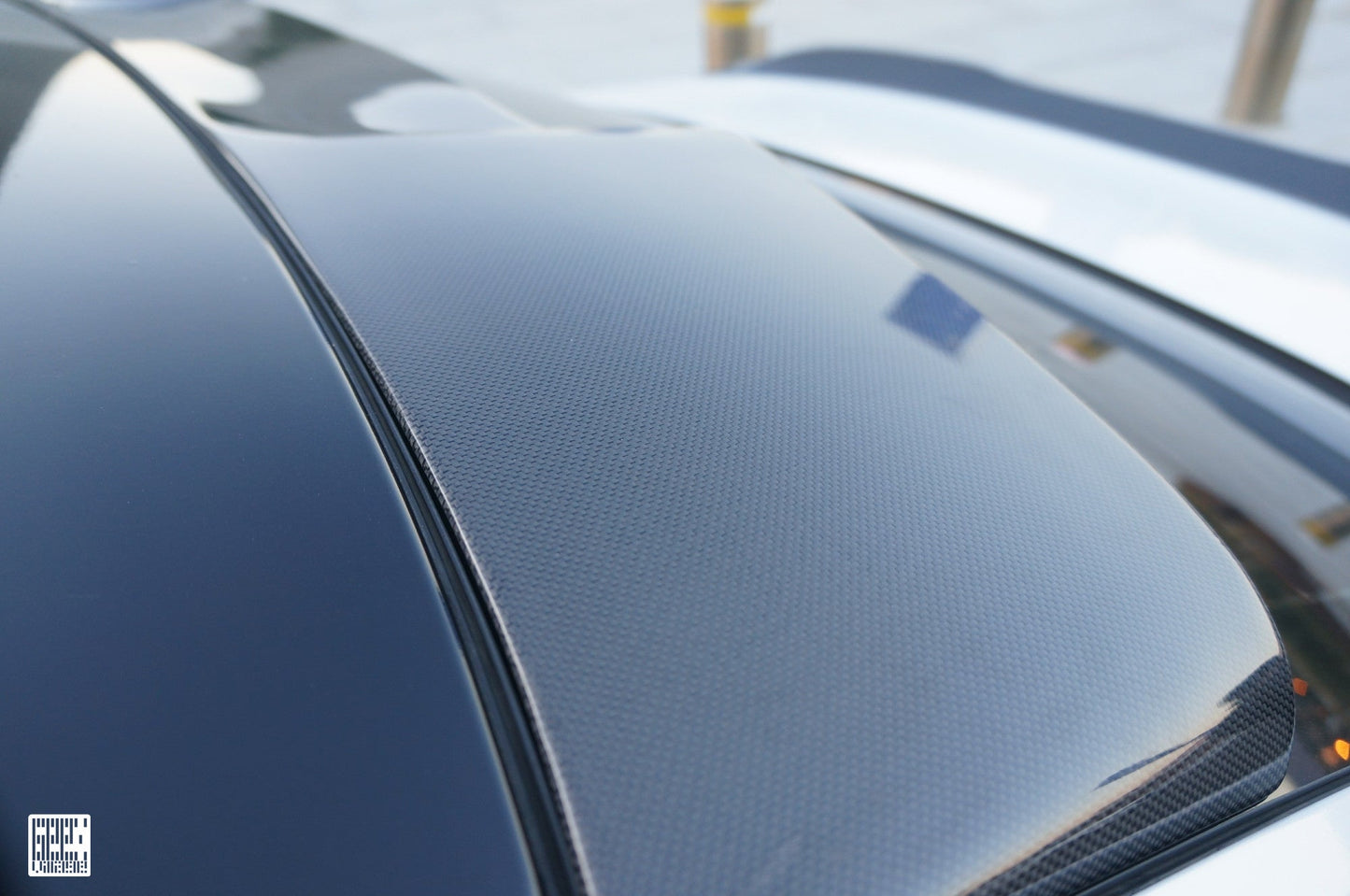 Geex Village Rear Roof Spoiler for BMW M5C M5 F90 2018-2024 & 5 Series M550 540 G30 2017-2023 Carbon Fiber