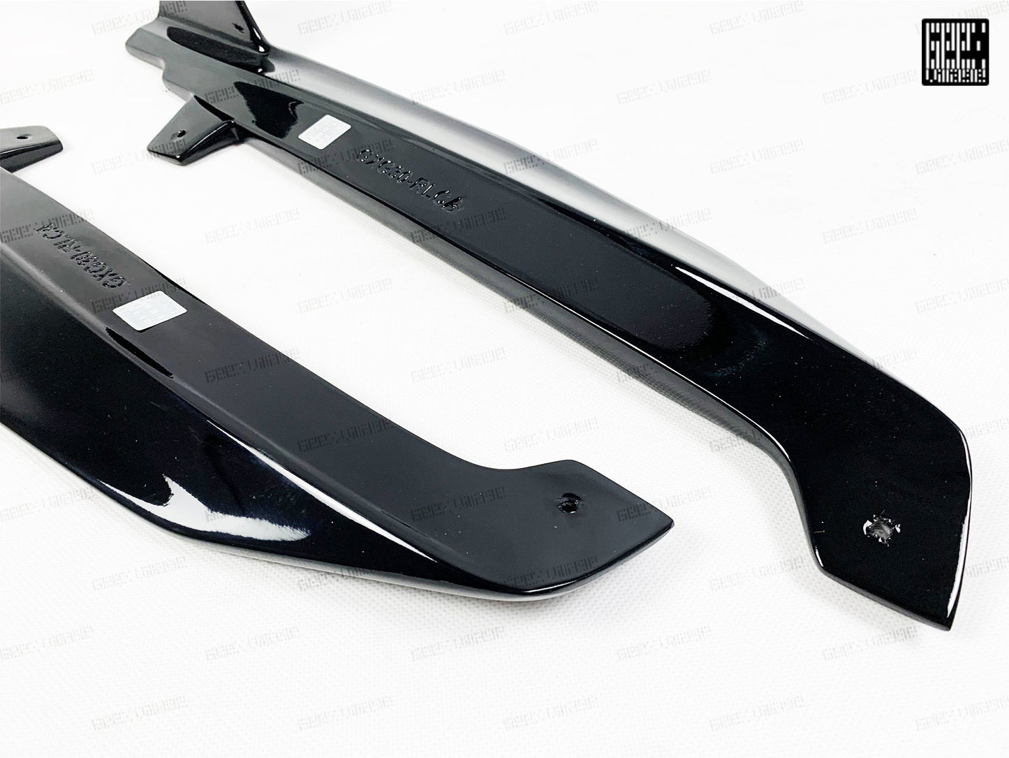 Geex Village Rear Canards for BMW M5C M5 F90 2018-2024 & 5 Series M550 540 G30 2017-2023 Carbon Fiber