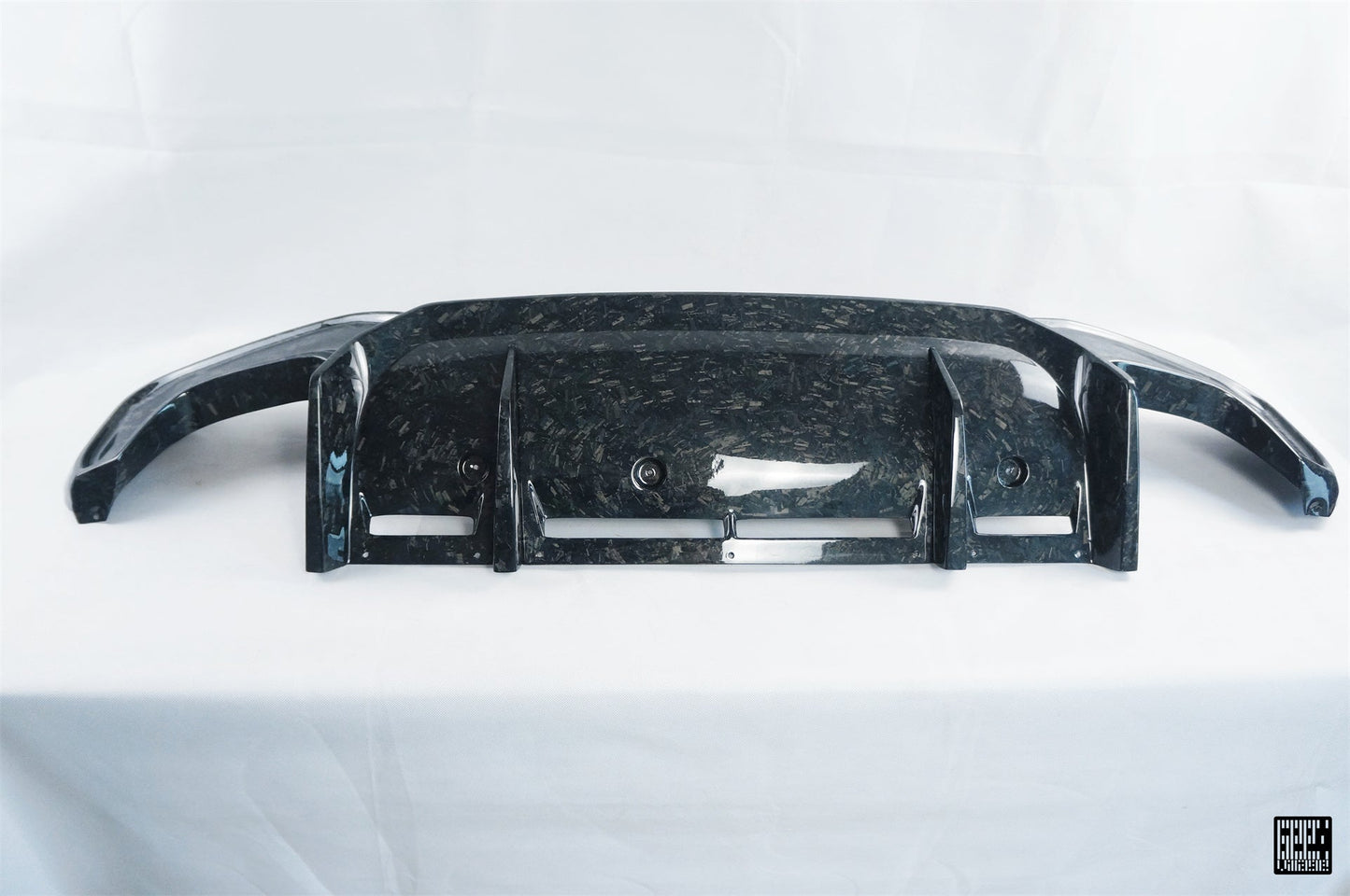 Geex Village Rear Diffuser & Undertray for BMW M5C M5 F90 2018-2024 & 5 Series M550 540 G30 2017-2023 Carbon Fiber