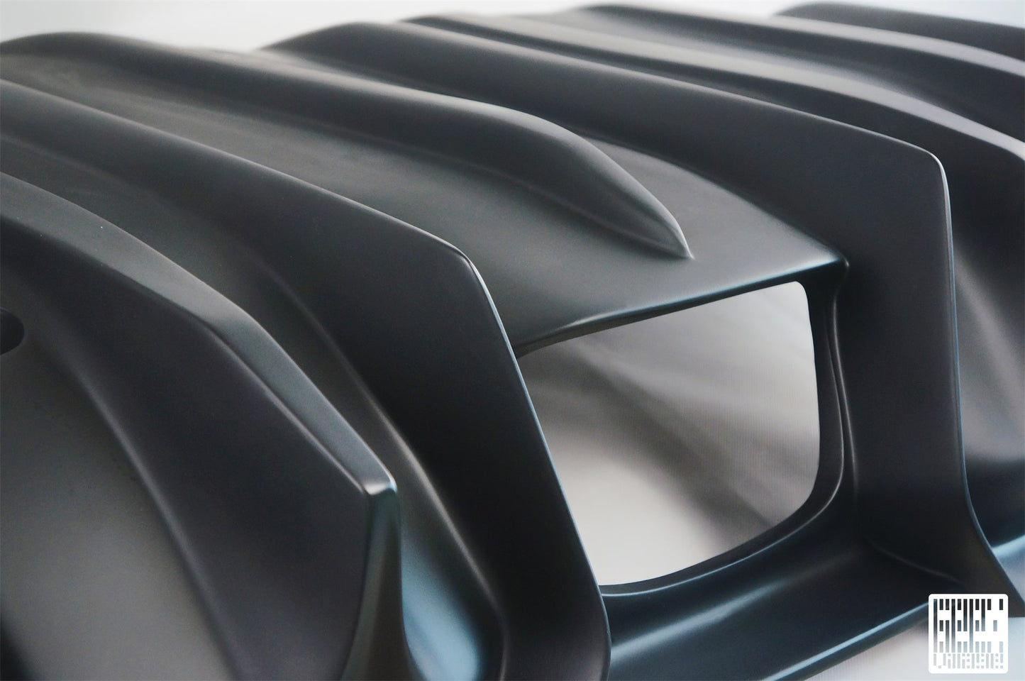Geex Village Rear Diffuser & Side Extension for MINI Cooper JCW S Base F56 First LCI Carbon Fiber/FRP