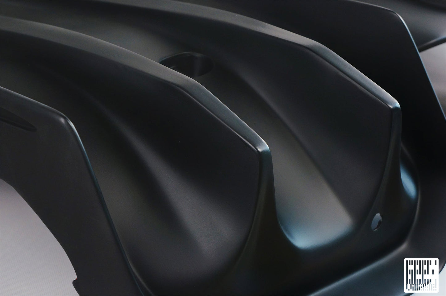 Geex Village Rear Diffuser & Side Extension for MINI Cooper JCW S Base F56 First LCI Carbon Fiber/FRP