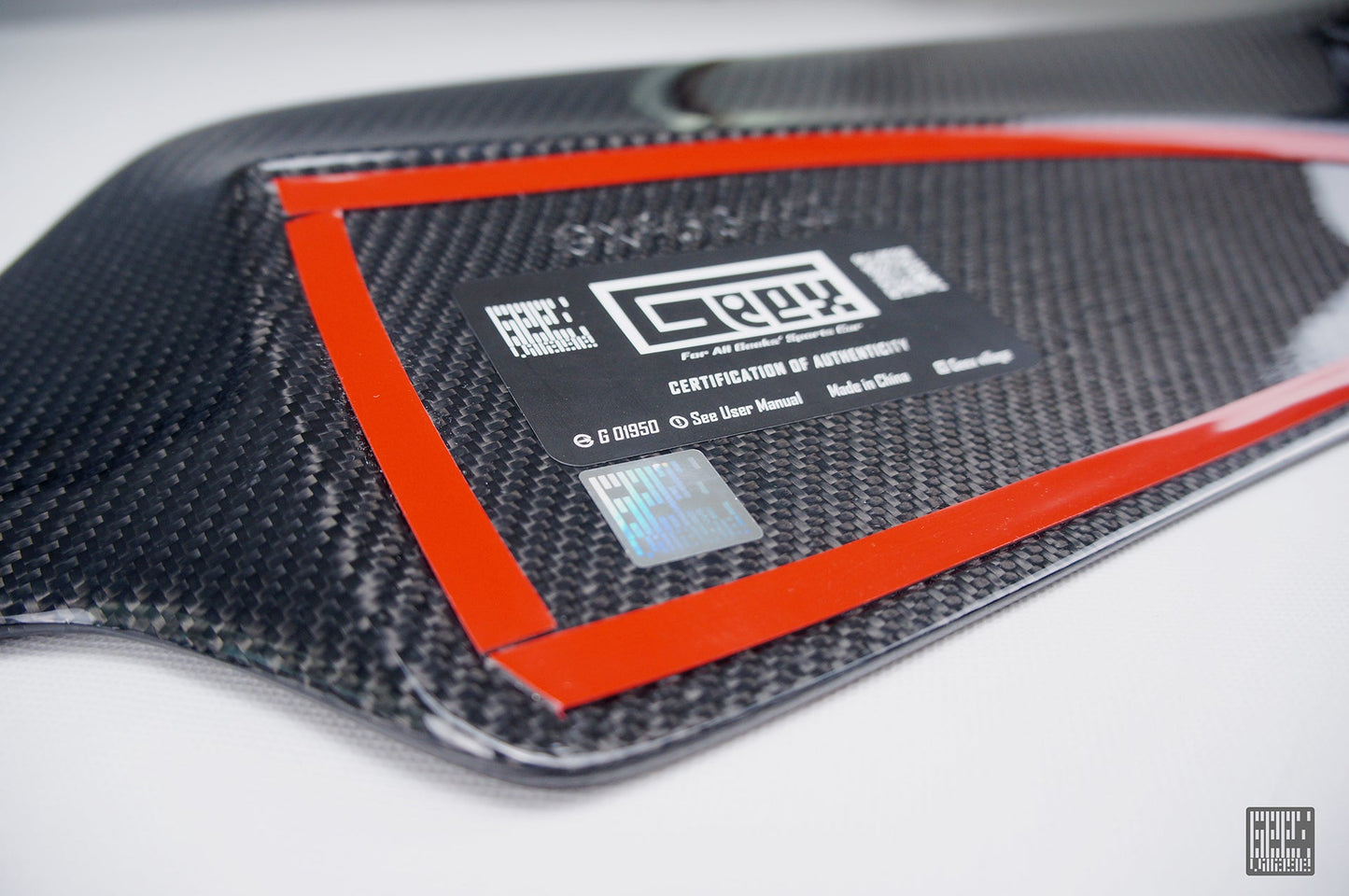 Geex Village Rear Roof Spoiler for MINI Cooper JCW S Base F56 2014-ON (Fits Both Pre-LCI & LCI) Carbon Fiber/FRP