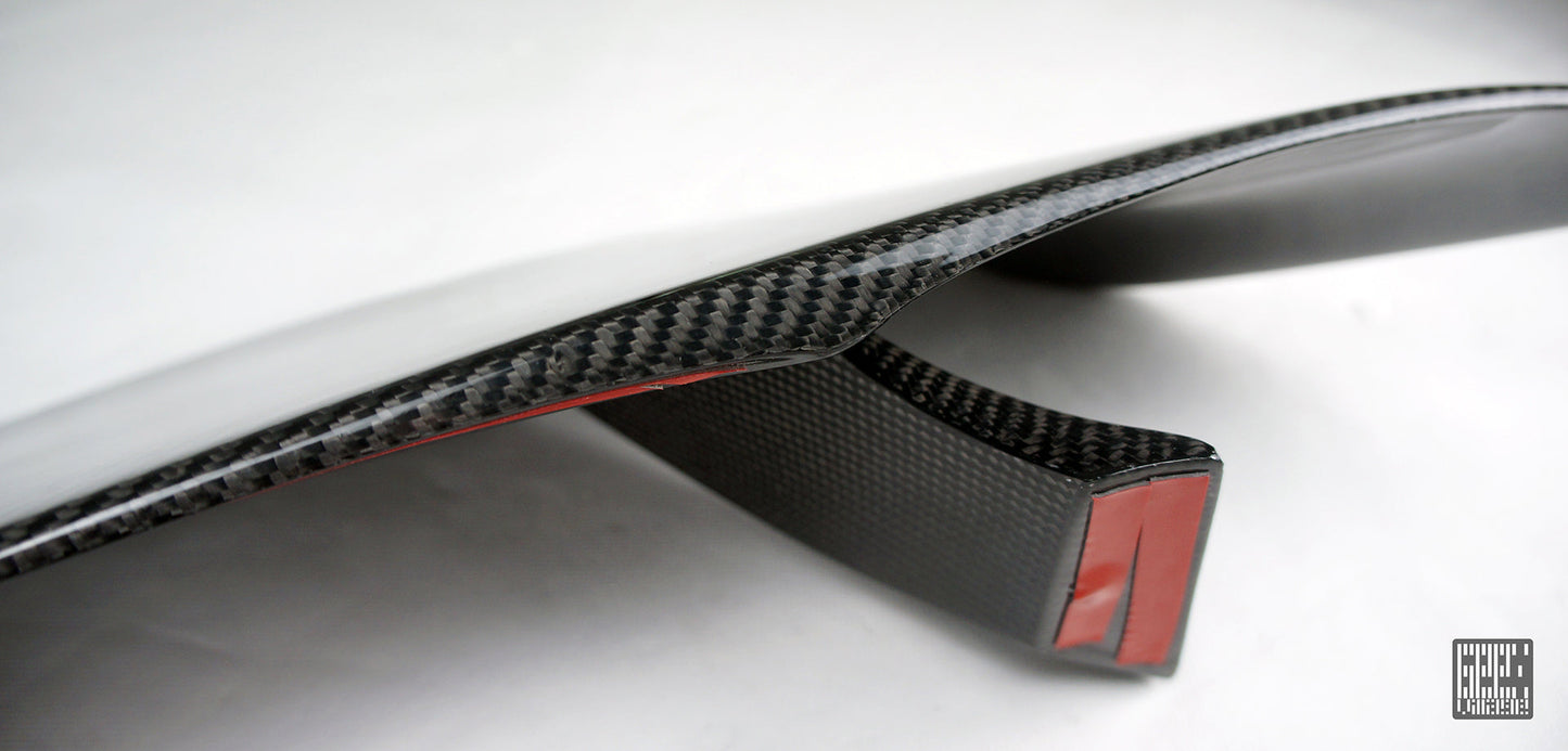 Geex Village Rear Roof Spoiler for MINI Cooper JCW S Base F56 2014-ON (Fits Both Pre-LCI & LCI) Carbon Fiber/FRP