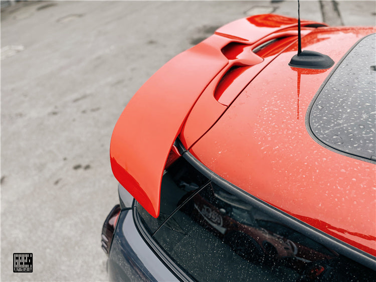 Geex Village Rear Roof Spoiler for MINI Cooper JCW S Base F56 2014-ON (Fits Both Pre-LCI & LCI) Carbon Fiber/FRP