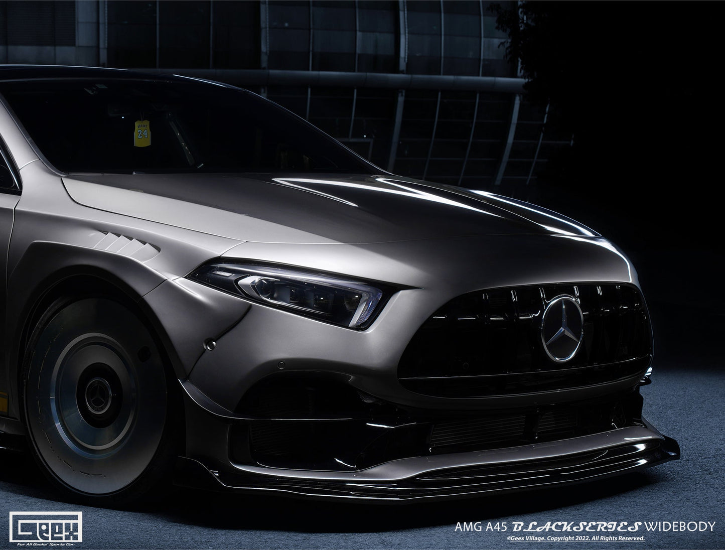 Geex Village Blackseries Style Front Fenders for Benz A-Class AMG A45 W177 V177 2019-ON Carbon Fiber/FRP