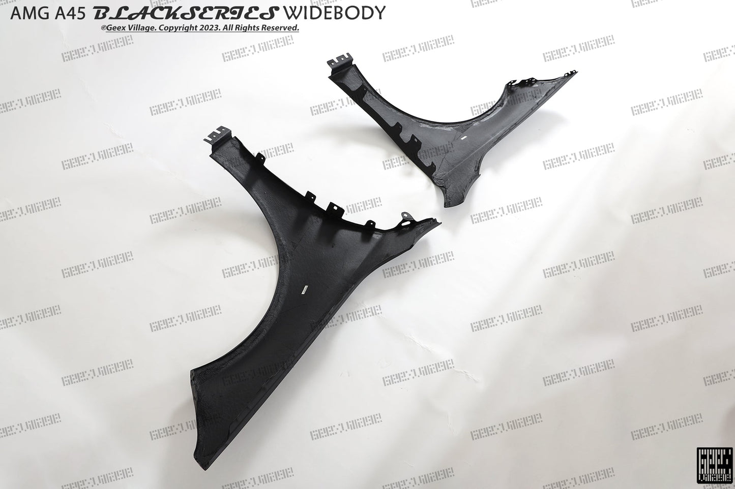 Geex Village OEM Style Front Fenders for Mercedes Benz A-Class AMG A45 W177 V177 2019-ON Carbon Fiber/FRP