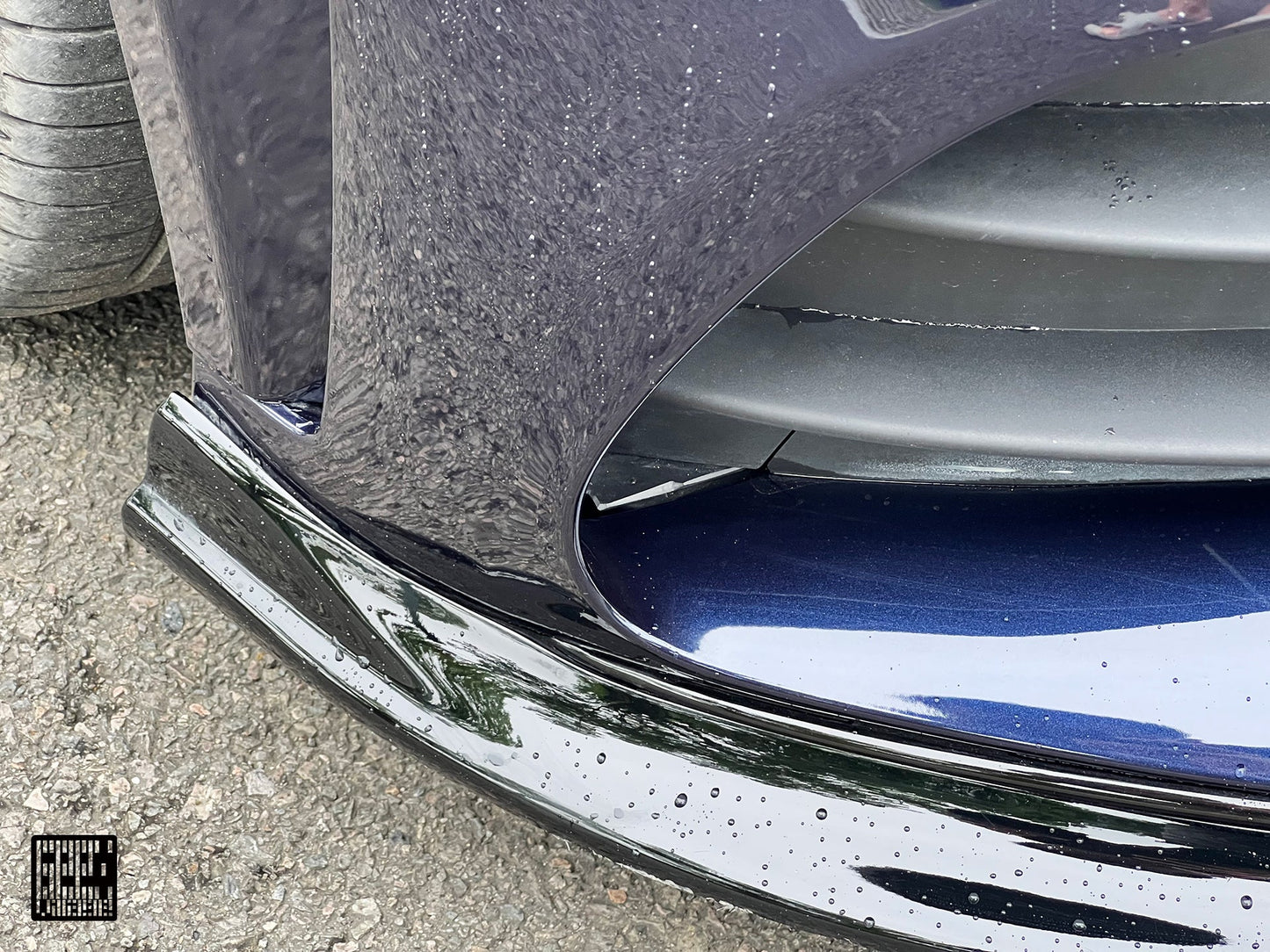 Geex Village Front Lip for Mercedes Benz C-Class C63S C63 AMG W205 Coupe Convertible 2015-2023 Carbon Fiber