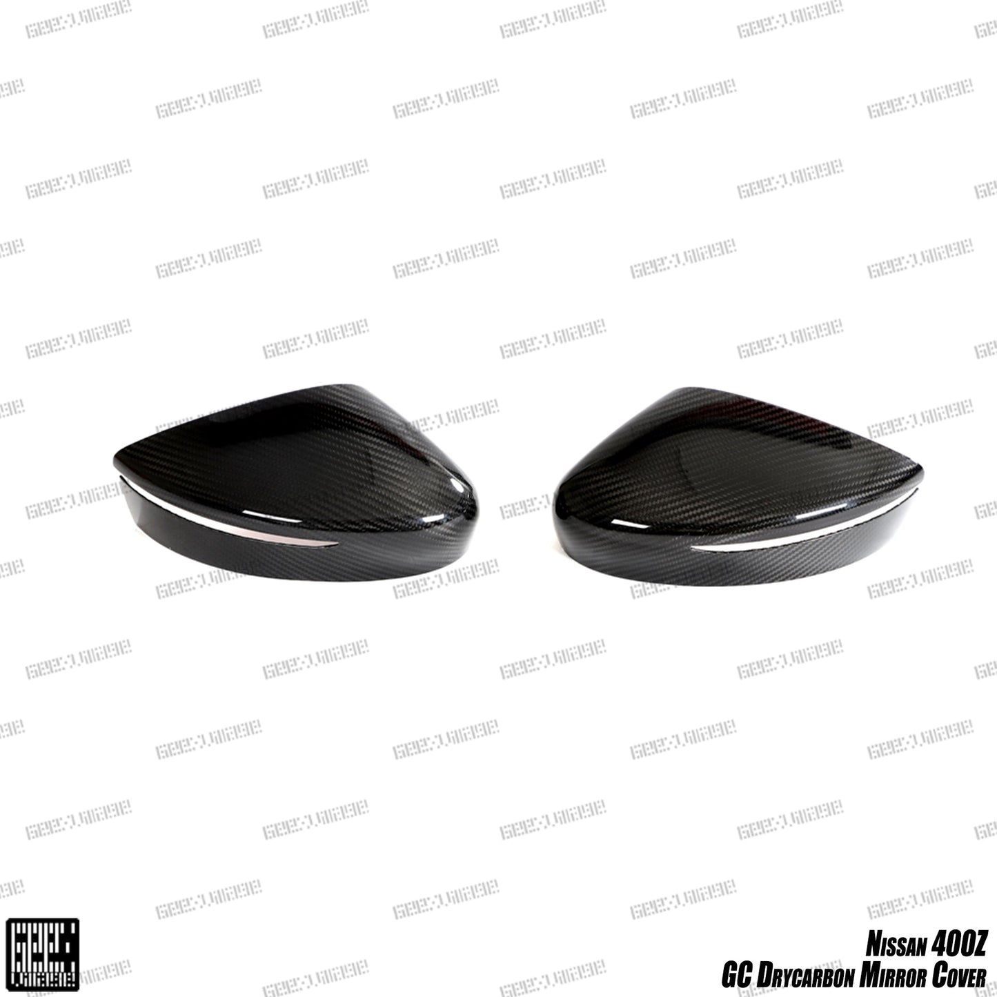 Geex Village GC Style Mirror Cap for Nissan Z 400Z RZ34 2023-ON Dry Pre-preg Carbon Fiber