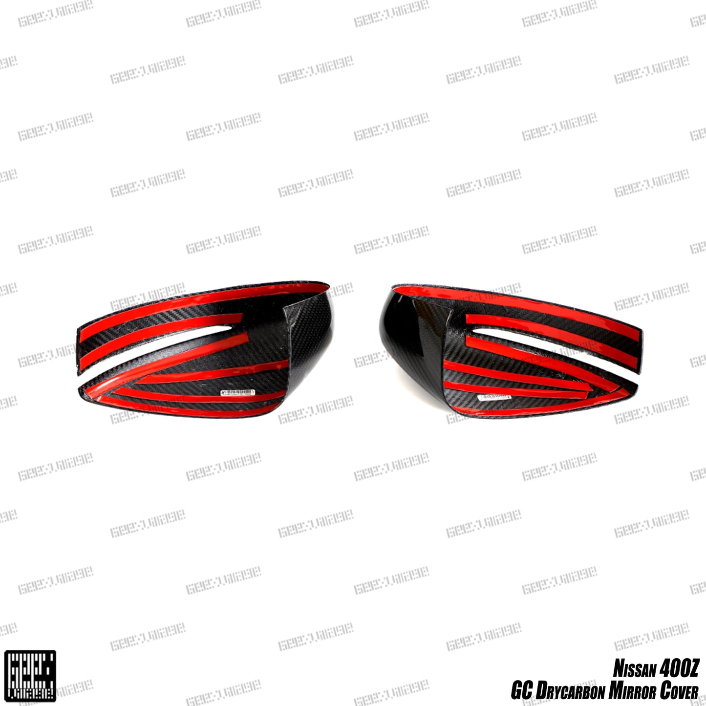 Geex Village GC Style Mirror Cap for Nissan Z 400Z RZ34 2023-ON Dry Pre-preg Carbon Fiber