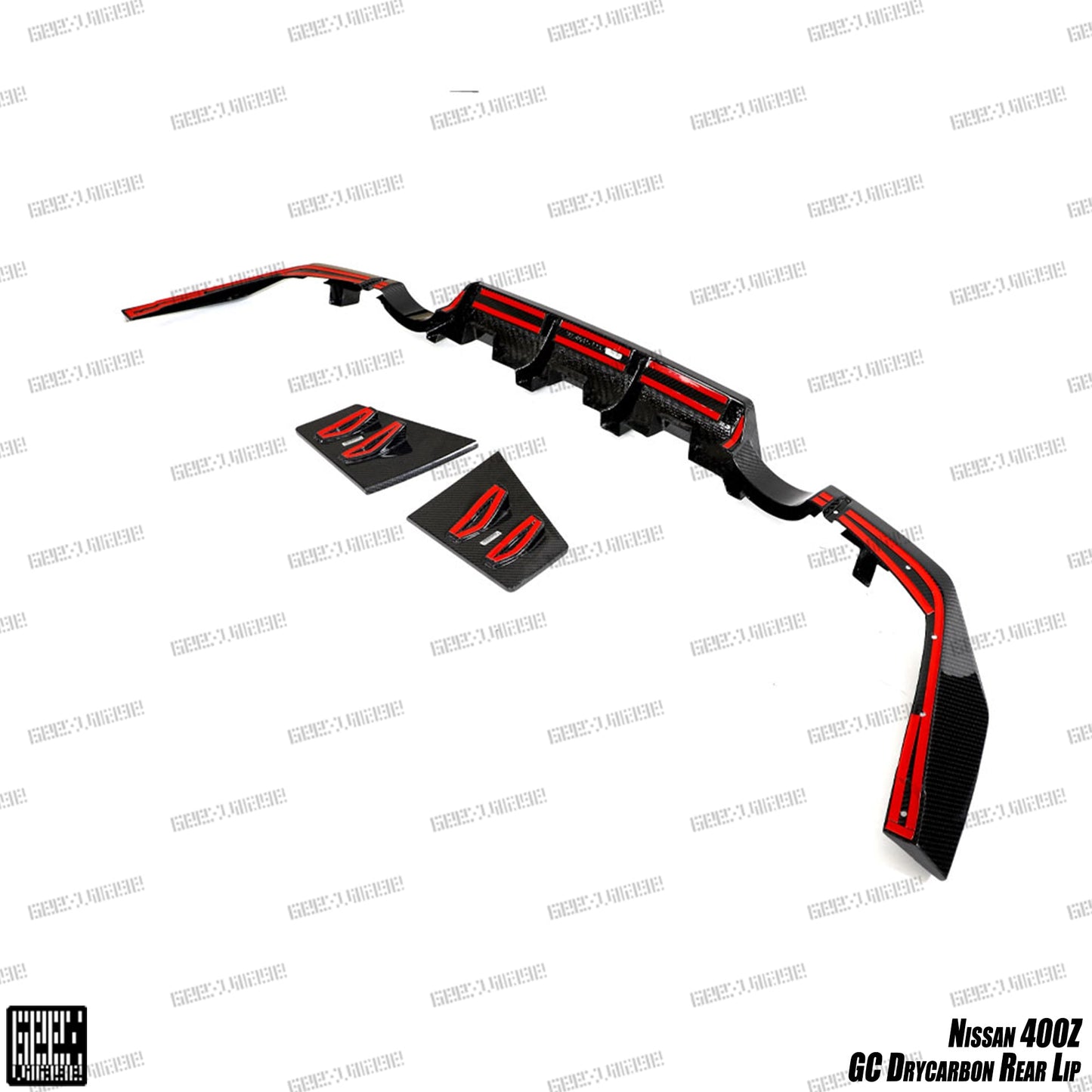 Geex Village GC Style Rear Diffuser for Nissan Z 400Z RZ34 2023-ON Dry Pre-preg Carbon Fiber