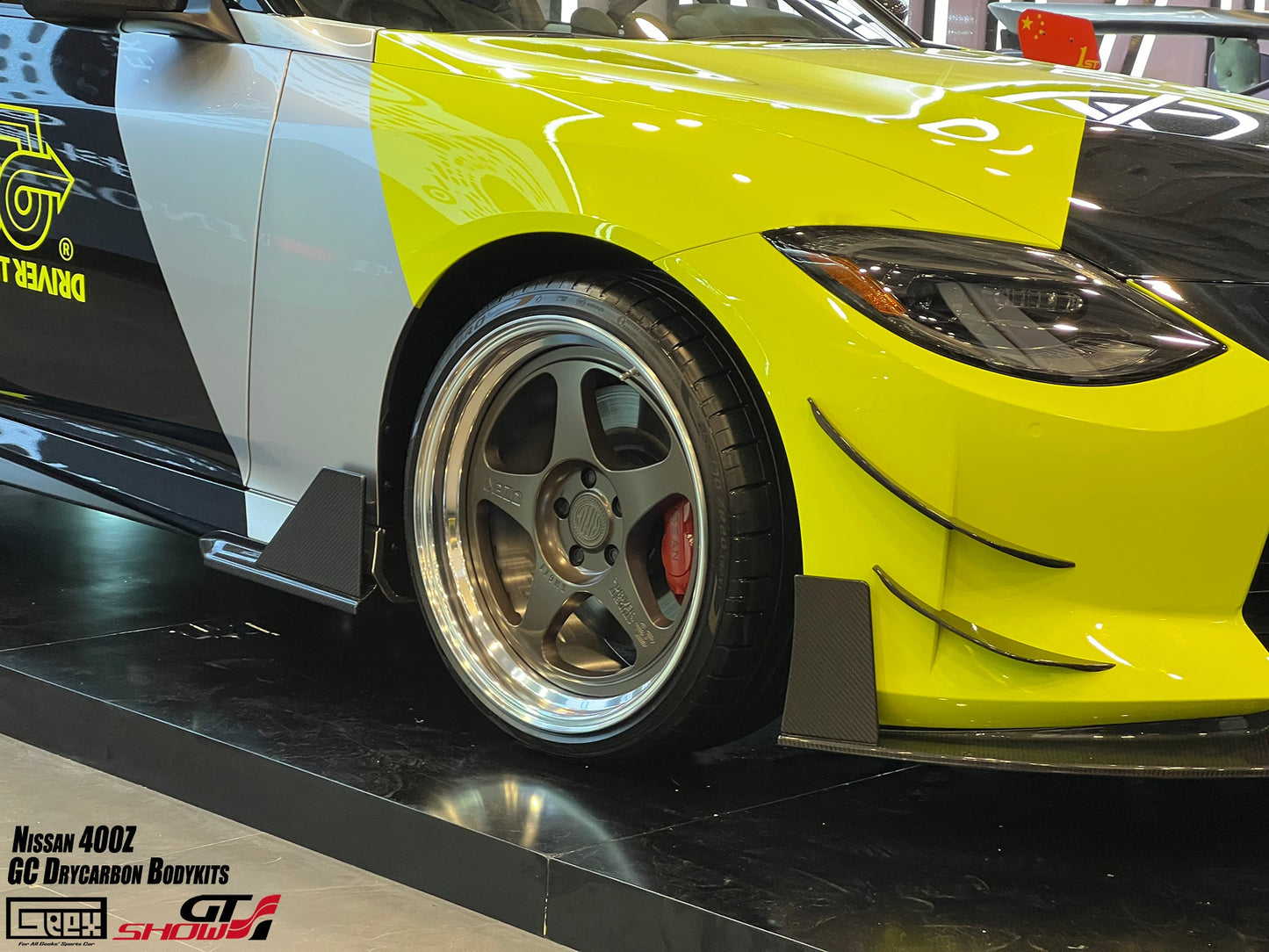 Geex Village GC Style Side Skirts for Nissan Z 400Z RZ34 2023-ON Dry Pre-preg Carbon Fiber