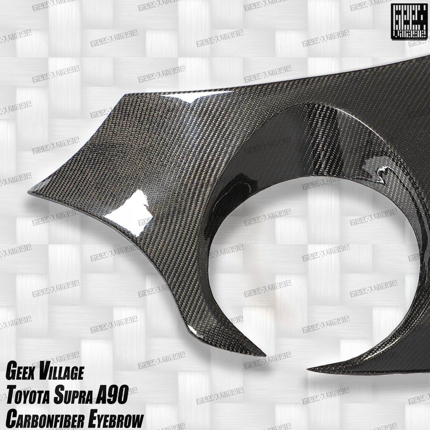 Geex Village Unicorn GT3 Widebody Fender Flares, Wheel Arches, and Side Skirts for Toyota Supra MK5 A90 A91 3.0 2020-ON Carbon Fiber/FRP