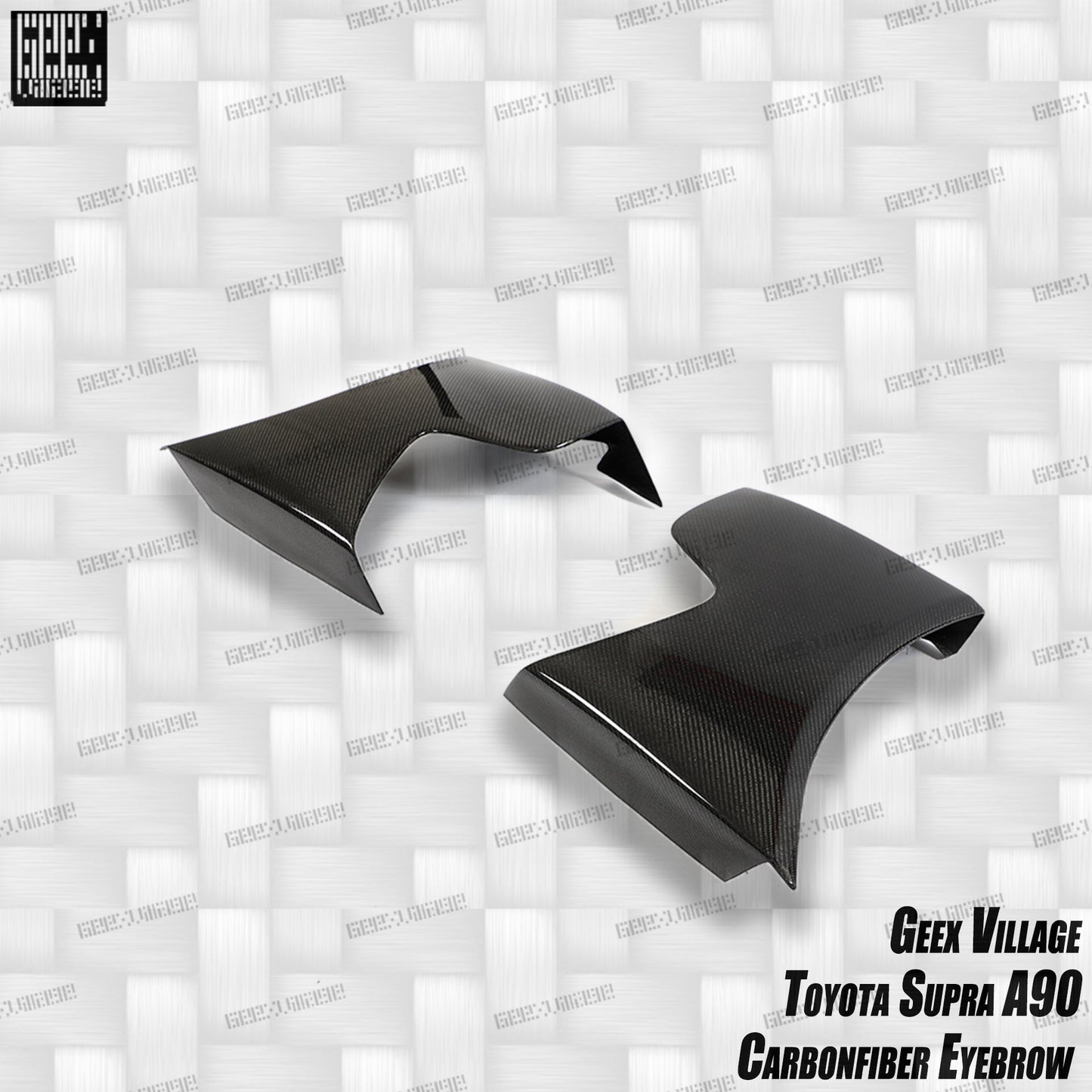 Geex Village Unicorn GT3 Widebody Fender Flares, Wheel Arches, and Side Skirts for Toyota Supra MK5 A90 A91 3.0 2020-ON Carbon Fiber/FRP