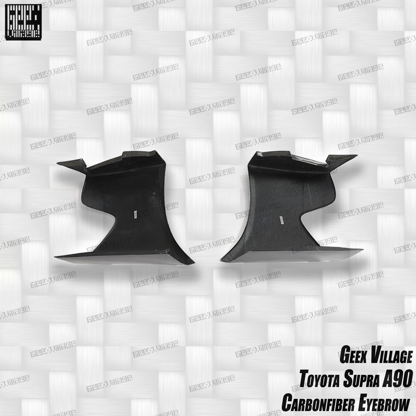 Geex Village Unicorn GT3 Widebody Fender Flares, Wheel Arches, and Side Skirts for Toyota Supra MK5 A90 A91 3.0 2020-ON Carbon Fiber/FRP