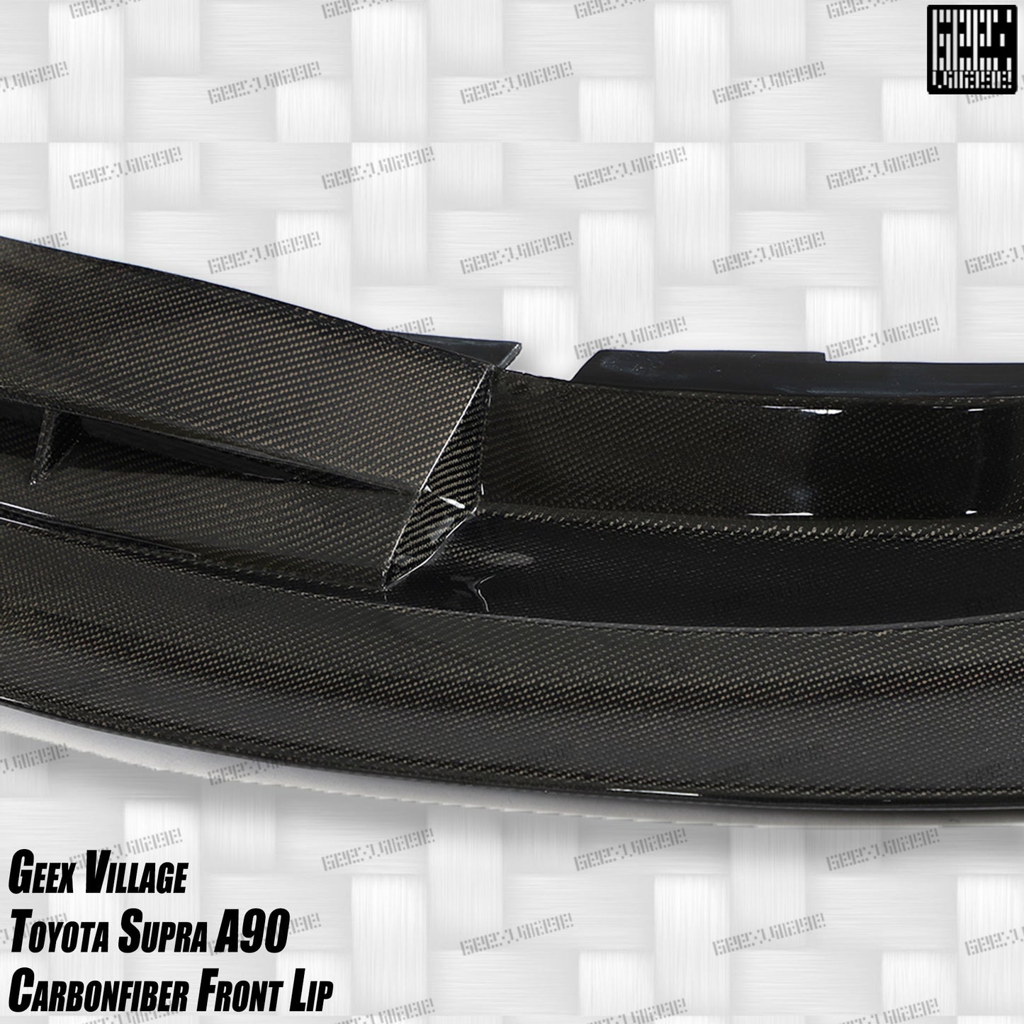 Geex Village Unicorn GT3 Widebody Front Lip for Toyota Supra MK5 A90 A91 3.0 2020-ON Carbon Fiber/FRP
