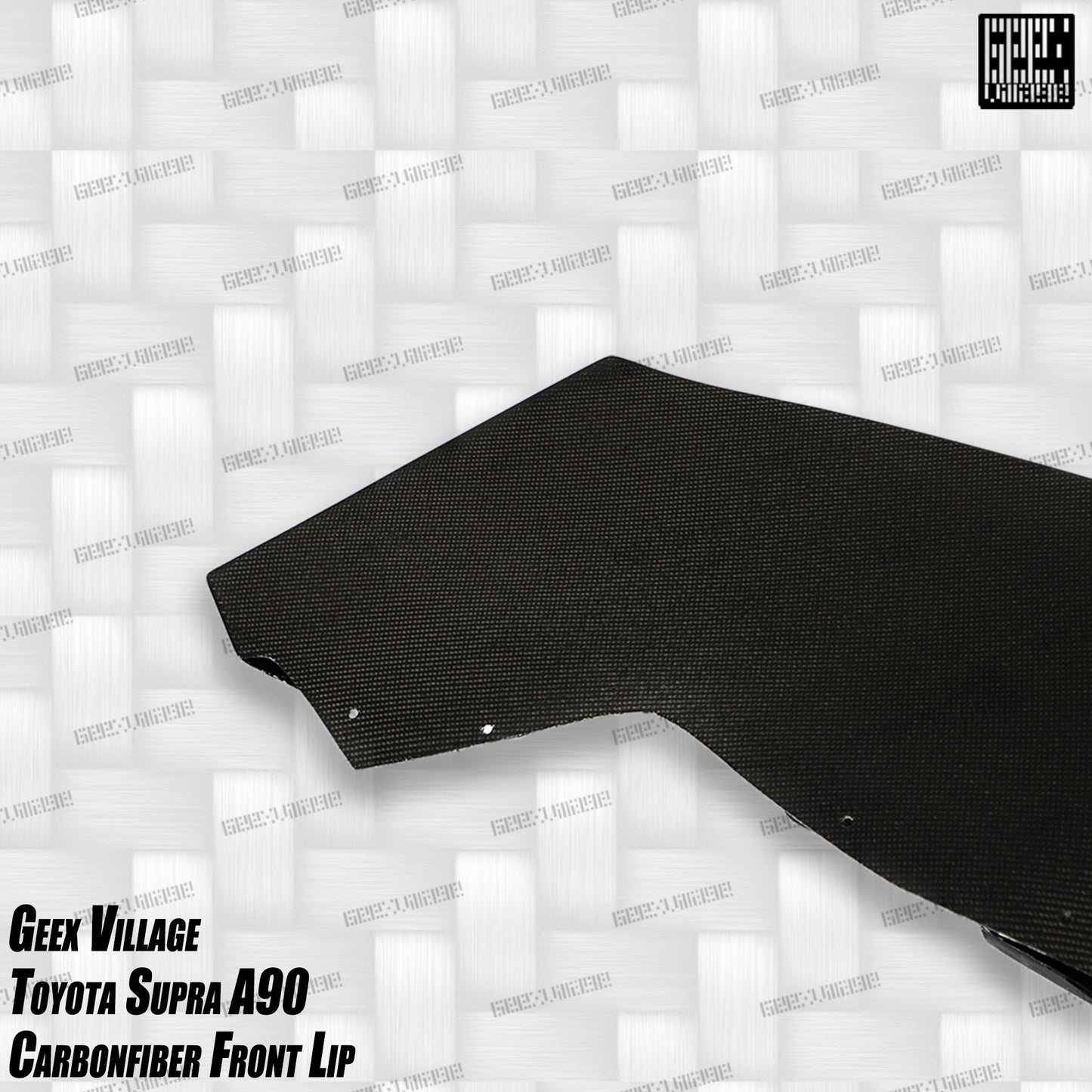 Geex Village Unicorn GT3 Widebody Front Lip for Toyota Supra MK5 A90 A91 3.0 2020-ON Carbon Fiber/FRP