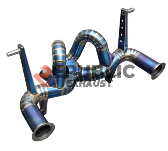 Republic Exhaust Catback Exhaust with Valve for Lamborghini Aventador LP750 2012-2023 Titanium
