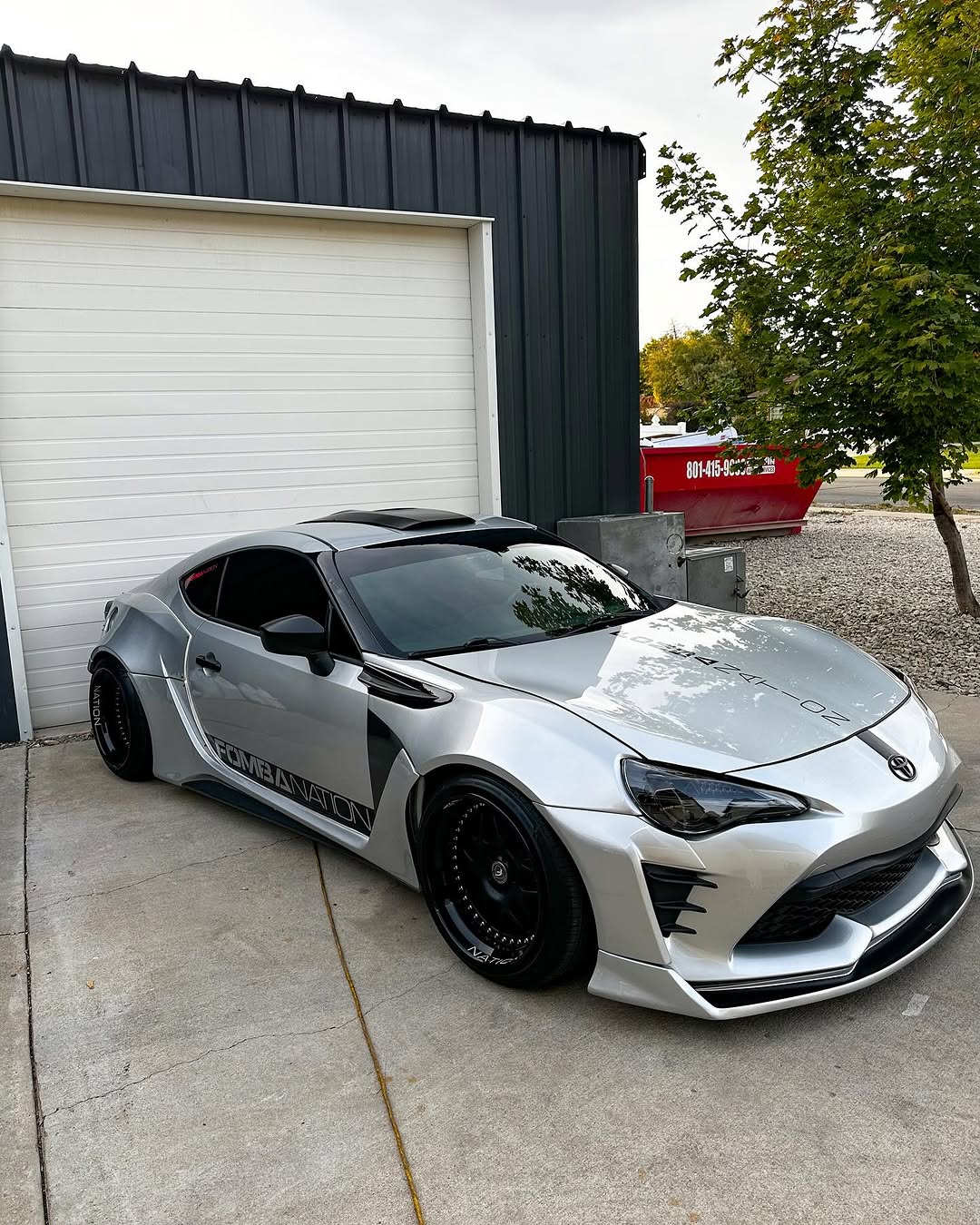 Robot Craftsman SHINNING Roof Scoop for Toyota GT86 GT & Scion FRS & Subaru BRZ ZN6 Carbon Fiber/FRP