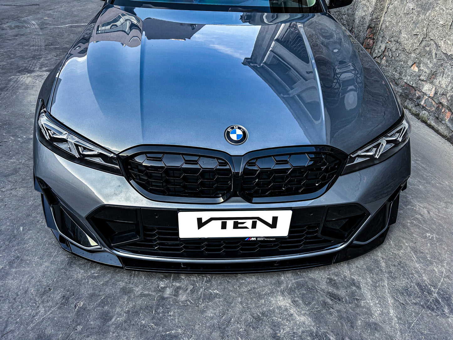VTEN Front Lip for BMW 3 Series 330i M340i G20 G21 LCI 2023-ON PP Polypropylene