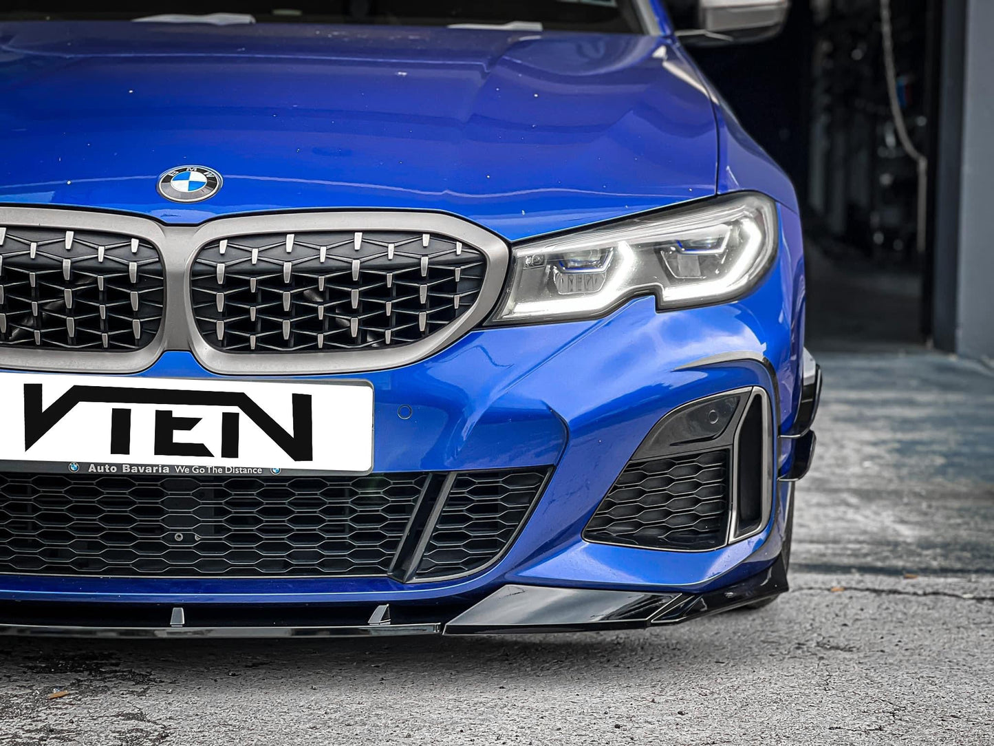 VTEN Front Lip for BMW 3 Series 330i M340i G20 G21 Pre-LCI 2019-2022 PP