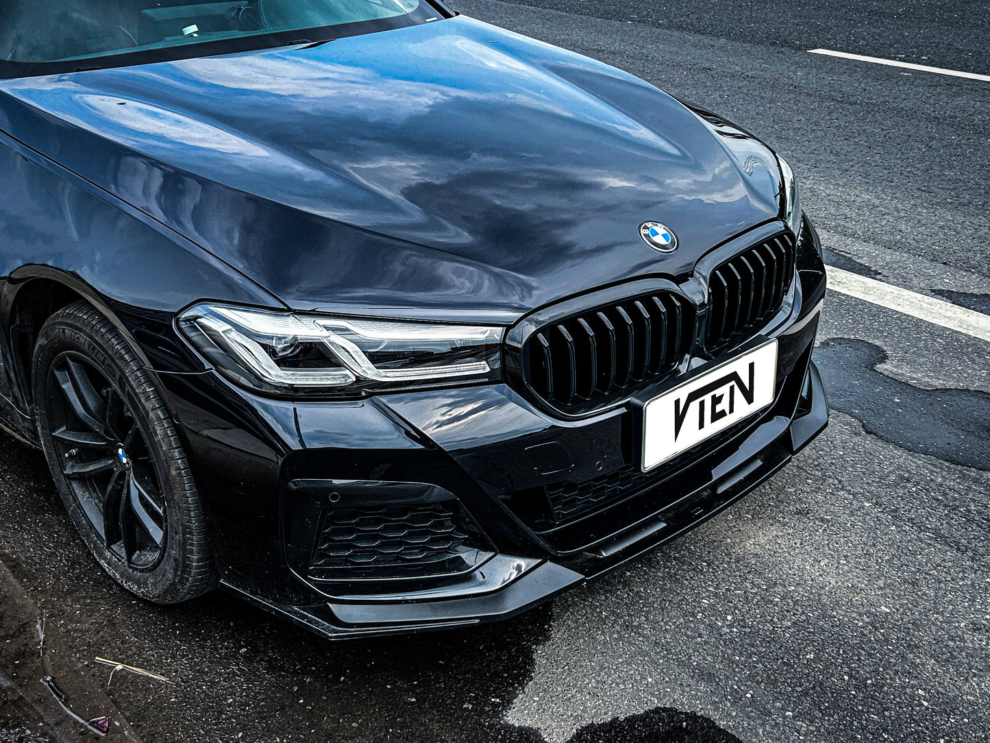 VTEN Front Lip for BMW 5 Series M550i 540i G30 G31 LCI 2021-2023 PP