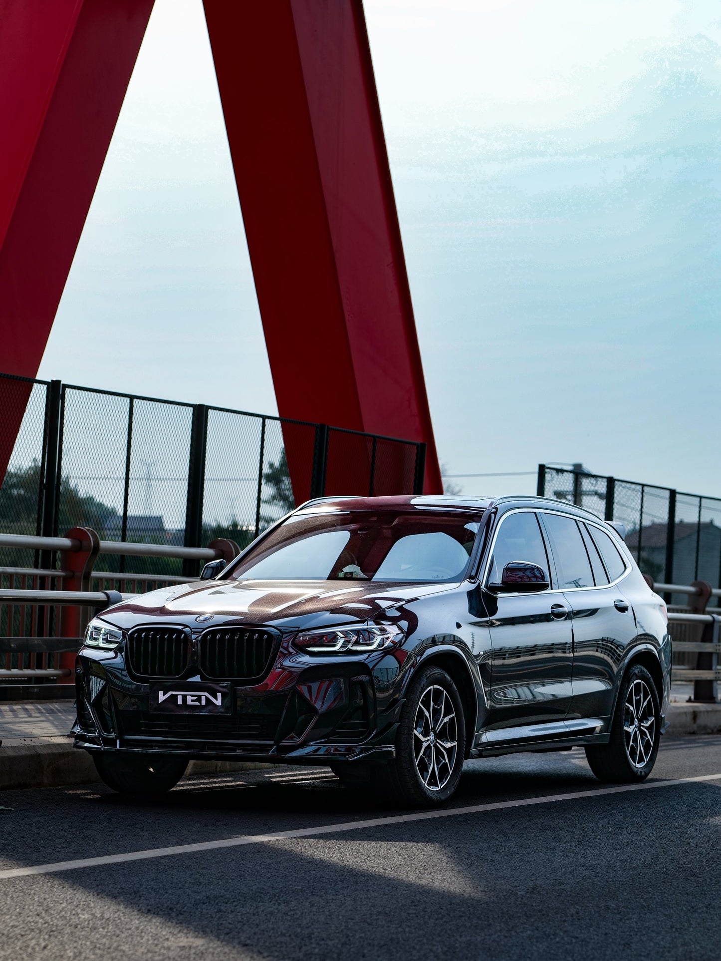 VTEN Front Lip for BMW X3 G01 & X4 M40 G02 & IX3 BEV G08 LCI 2022-ON PP